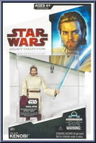 Obi-Wan Kenobi from Star Wars - Legacy Collection - Red / White Cards manufactured by Hasbro [Front]