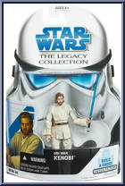 Obi-Wan Kenobi from Star Wars - Legacy Collection - Blue / White Cards manufactured by Hasbro [Front]