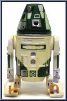 R4-J1 from Star Wars - Legacy Collection - Blue / White Card - Build A Droids manufactured by Hasbro [Loose]