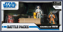 Scramble on Yavin from Star Wars - Legacy Collection - Battle Packs manufactured by Hasbro [Front]