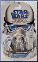 Snowtrooper from Star Wars - Legacy Collection - Blue / White Cards - Saga Legends manufactured by Hasbro [Front]