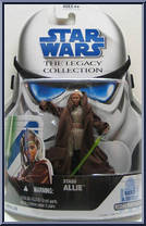Stass Allie from Star Wars - Legacy Collection - Blue / White Cards manufactured by Hasbro [Front]