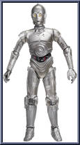 U-3PO from Star Wars - Legacy Collection - Blue / White Card - Build A Droids manufactured by Hasbro [Loose]