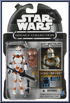 212th Battalion Clone Trooper from Star Wars - Legacy Collection - Droid Factory - FA-4 Droid Factory manufactured by Hasbro [Front]