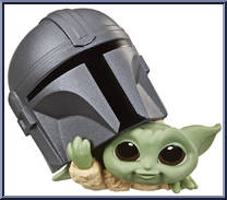 Child (Baby Yoda) (Helmet Peeking Pose) Action Figure