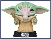 Grogu (with Chowder Squid) from Star Wars - Mandalorian - Pop! Vinyl Figures manufactured by Funko [Loose]