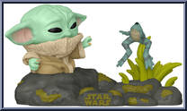 Grogu with Frog Action Figure