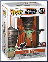 IG-11 with The Child from Star Wars - Mandalorian - Pop! Vinyl Figures manufactured by Funko [Front]