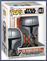 Mandalorian (Darksaber) from Star Wars - Mandalorian - Pop! Vinyl Figures manufactured by Funko [Front]