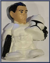 Clone Trooper from Star Wars - Micro Force - Blind Bags - Series 4 manufactured by Hasbro [Loose]