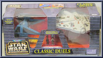Tie Interceptor vs. Millenium Falcon Action Figure