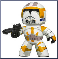 Commander Cody from Star Wars - Mighty Muggs - Series 3 manufactured by Hasbro [Loose]