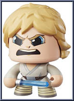 Luke Skywalker from Star Wars - Mighty Muggs - 2017 Series manufactured by Hasbro [Loose]