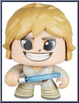 Luke Skywalker from Star Wars - Mighty Muggs - 2017 Series manufactured by Hasbro [Loose]