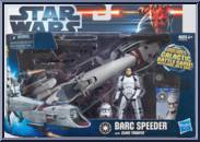 Barc Speeder (with Clone Trooper) from Star Wars - Movie Heroes - Darth Maul Package - Vehicles manufactured by Hasbro [Front]