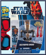 Destroyer Droid from Star Wars - Movie Heroes - Discover the Force manufactured by Hasbro [Front]
