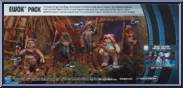Ewok Pack from Star Wars - Movie Heroes - Multi-Packs manufactured by Hasbro [Back]