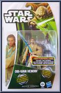 Obi-Wan Kenobi from Star Wars - Movie Heroes - Yoda Package manufactured by Hasbro [Front]