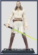 Qui-Gon Jinn from Star Wars - Movie Heroes - Discover the Force manufactured by Hasbro [Loose]