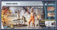 Republic Troopers from Star Wars - Movie Heroes - Battle Packs manufactured by Hasbro [Back]
