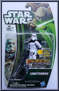 Sandtrooper from Star Wars - Movie Heroes - Yoda Package manufactured by Hasbro [Front]