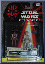 Anakin Skywalker (with Pit Droid) from Star Wars - Phantom Menace - Foreign Exclusive manufactured by Hasbro [Front]