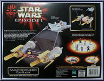 Anakin Skywalker's Pod Racer from Star Wars - Phantom Menace - Vehicles manufactured by Hasbro [Back]