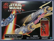Anakin Skywalker's Pod Racer from Star Wars - Phantom Menace - Vehicles manufactured by Hasbro [Front]