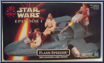 Flash Speeder from Star Wars - Phantom Menace - Vehicles manufactured by Hasbro [Front]