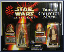 Jar Jar Binks / Qui-Gon Jinn Action Figure