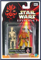 Naboo Royal Security (with Battle Droid) Action Figure