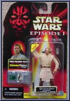 Qui-Gon Jinn (Jedi Master) from Star Wars - Phantom Menace - Collection 1 manufactured by Hasbro [Front]