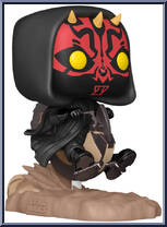 Darth Maul on Bloodfin Speeder from Star Wars - Phantom Menace - 25th Anniversary Pop! manufactured by Funko [Loose]