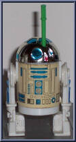 R2-D2 (With Pop-up Lightsaber) from Star Wars - Power of the Force - Basic Series manufactured by Kenner [Loose]