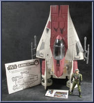 A-Wing Fighter from Star Wars - Power of the Force II - Vehicles manufactured by Kenner [Loose]