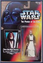 Ben Obi-Wan Kenobi from Star Wars - Power of the Force II - Red Card manufactured by Kenner [Front]
