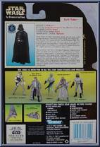 Darth Vader from Star Wars - Power of the Force II - Hologram Green Card manufactured by Kenner [Back]