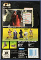 Emperor's Royal Guard from Star Wars - Power of the Force II - Green Card manufactured by Kenner [Back]
