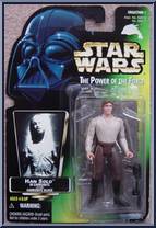 Han Solo (Carbonite) from Star Wars - Power of the Force II - Green Card manufactured by Kenner [Front]