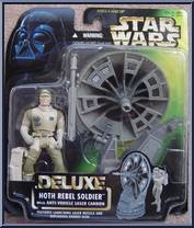 Hoth Rebel Soldier from Star Wars - Power of the Force II - Deluxe Figures manufactured by Kenner [Front]