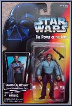 Lando Calrissian from Star Wars - Power of the Force II - Red Card manufactured by Kenner [Front]