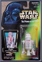 R5-D4 from Star Wars - Power of the Force II - Green Card manufactured by Kenner [Front]