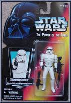 Stormtrooper from Star Wars - Power of the Force II - Red Card manufactured by Kenner [Front]
