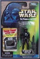 TIE Fighter Pilot from Star Wars - Power of the Force II - Freeze Frame manufactured by Kenner [Front]