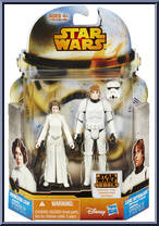 Princess Leia / Luke Skywalker (Stormtrooper Disguise) from Star Wars - Rebels - Mission Series manufactured by Hasbro [Front]