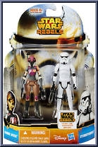 Sabine Wren / Stormtrooper from Star Wars - Rebels - Mission Series manufactured by Hasbro [Front]