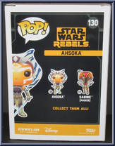 Ahsoka from Star Wars - Rebels - Pop! Vinyl Figures manufactured by Funko [Back]