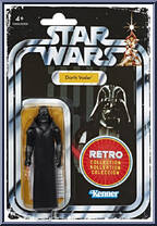 Darth Vader from Star Wars - Retro Collection - A New Hope manufactured by Hasbro [Front]
