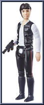 Han Solo from Star Wars - Retro Collection - A New Hope manufactured by Hasbro [Loose]
