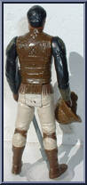 Lando Calrissian (Skiff Guard Disguise) from Star Wars - Return of the Jedi - Basic Series manufactured by Kenner [Loose]